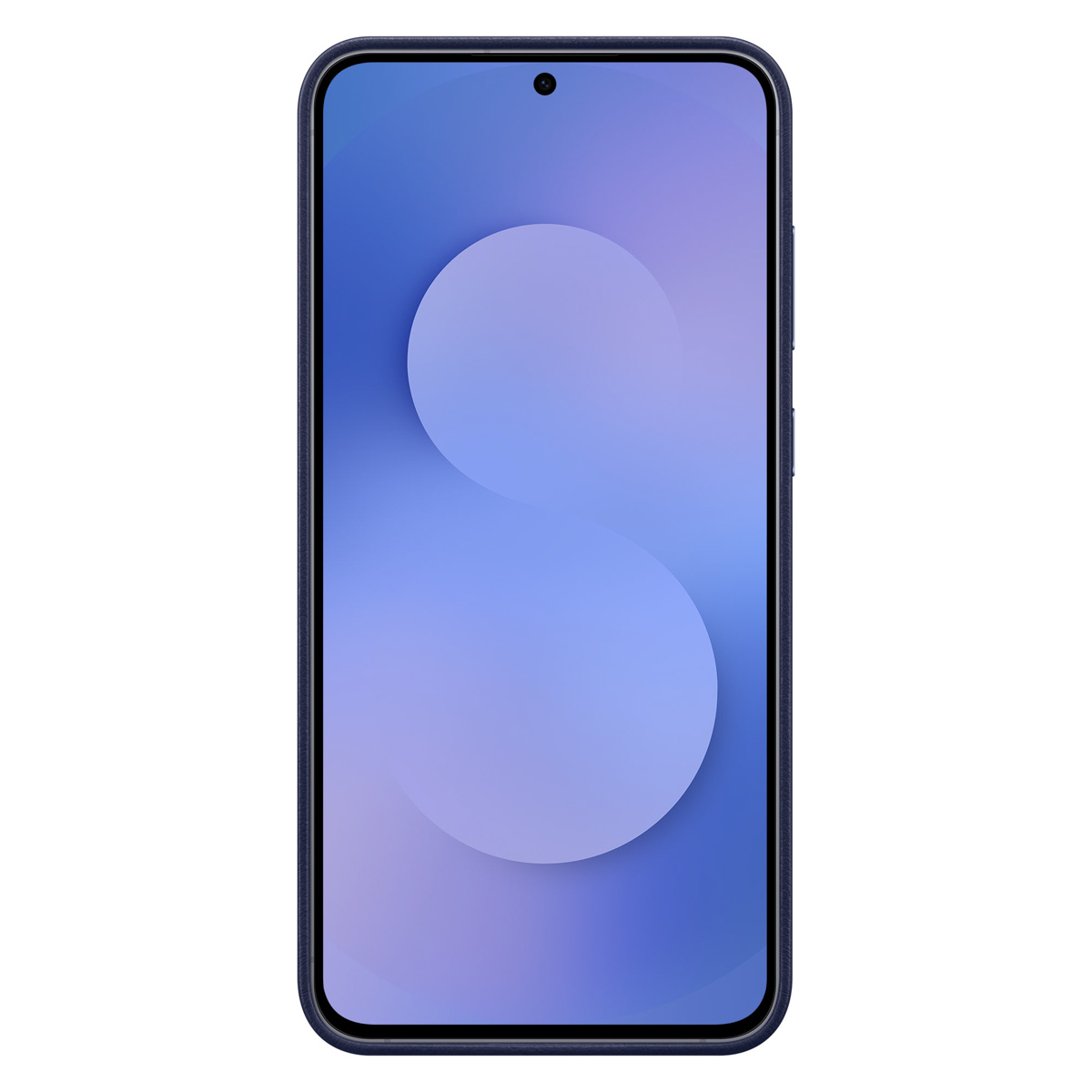 Originele KindSuit Vegan Leather Case Samsung Galaxy S25 FE - Dark Blue - Afbeelding 3