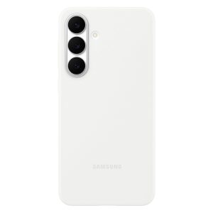 Originele Silicone Backcover Samsung Galaxy S25 FE - Wit
