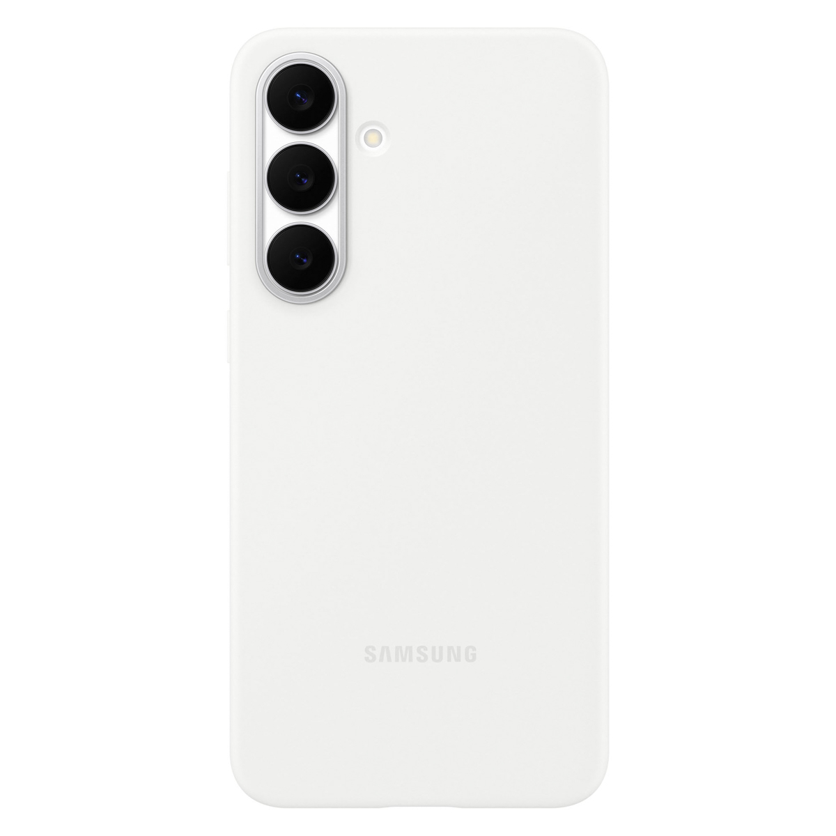 Originele Silicone Backcover Samsung Galaxy S25 FE – Wit
