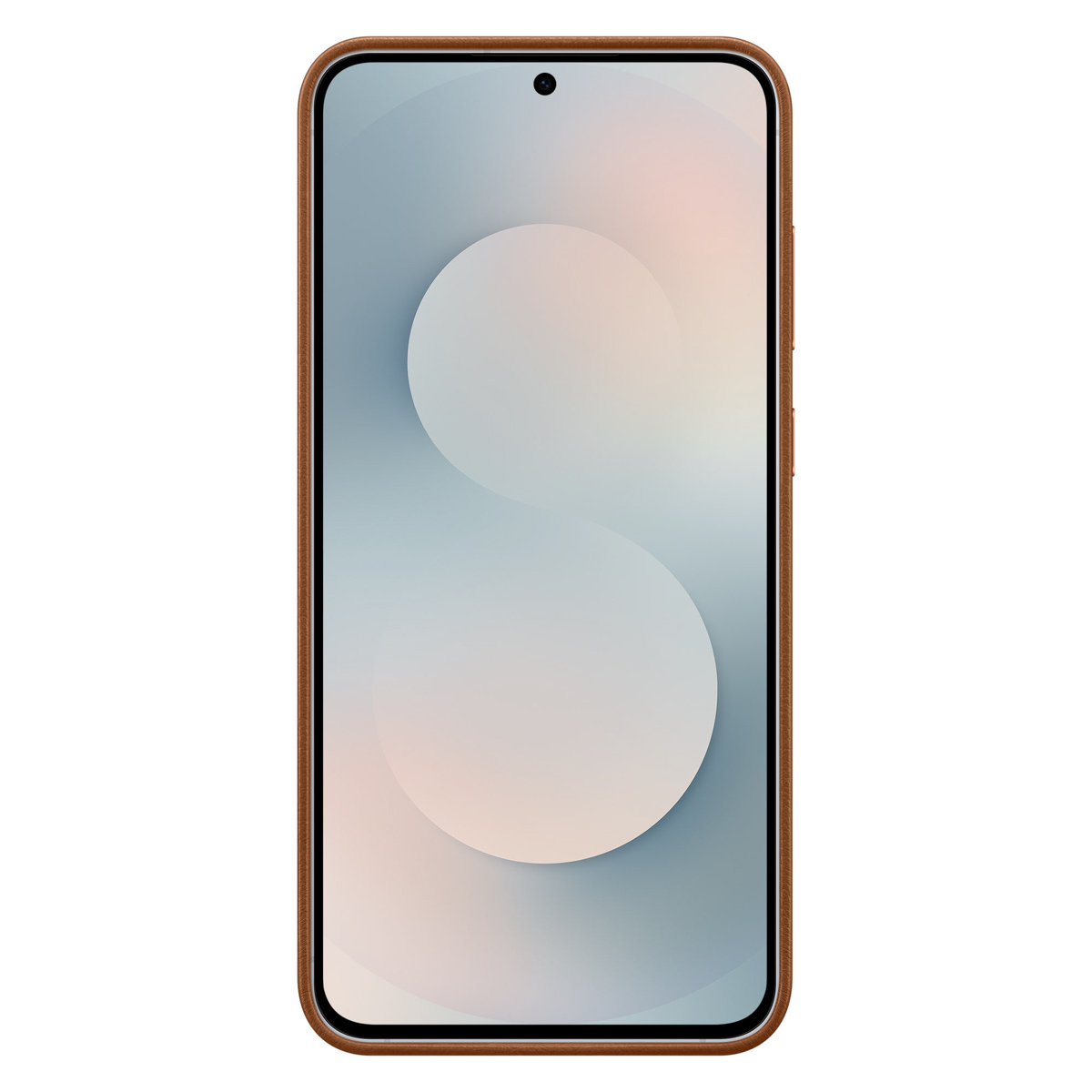 Originele KindSuit Vegan Leather Case Samsung Galaxy S25 FE - Tan - Afbeelding 3