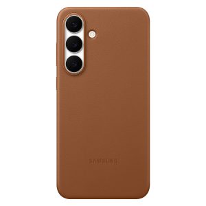 Originele KindSuit Vegan Leather Case Samsung Galaxy S25 FE - Tan