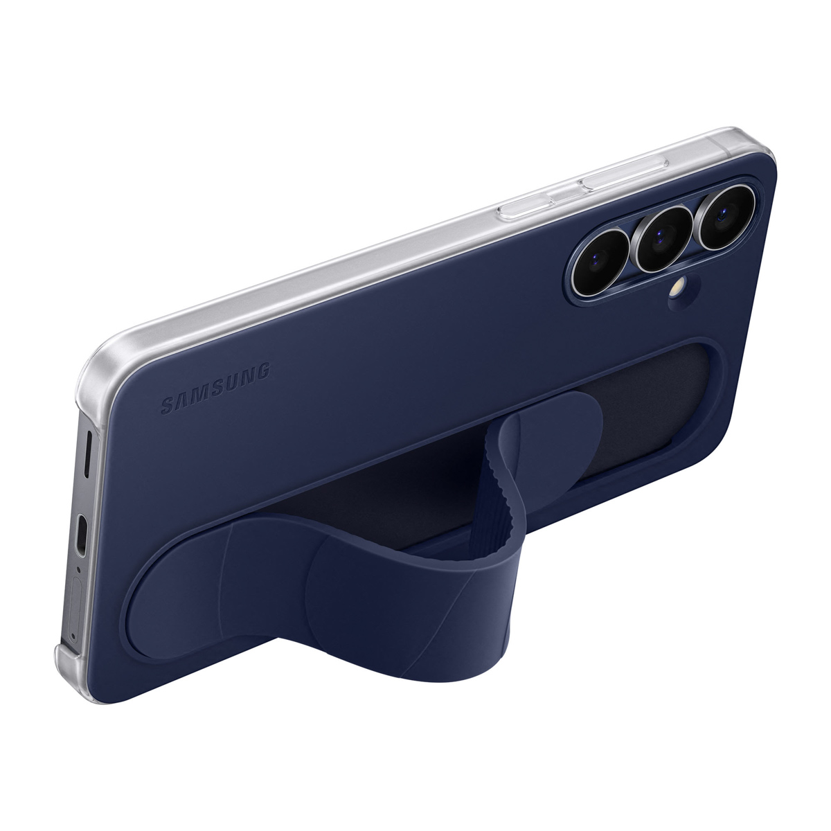 Originele Standing Grip Case Samsung Galaxy S25 FE - Dark Blue - Afbeelding 2