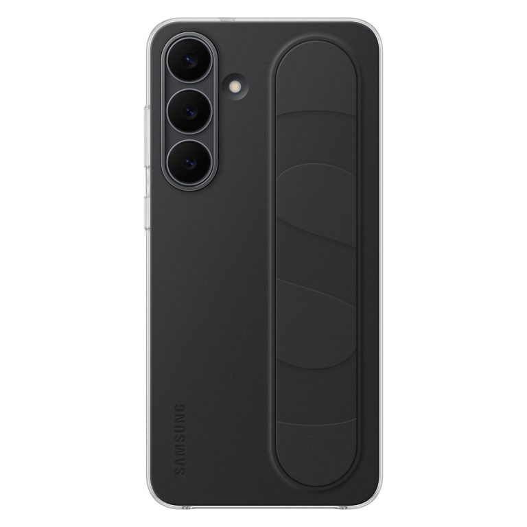Originele Standing Grip Case Samsung Galaxy S25 FE - Zwart