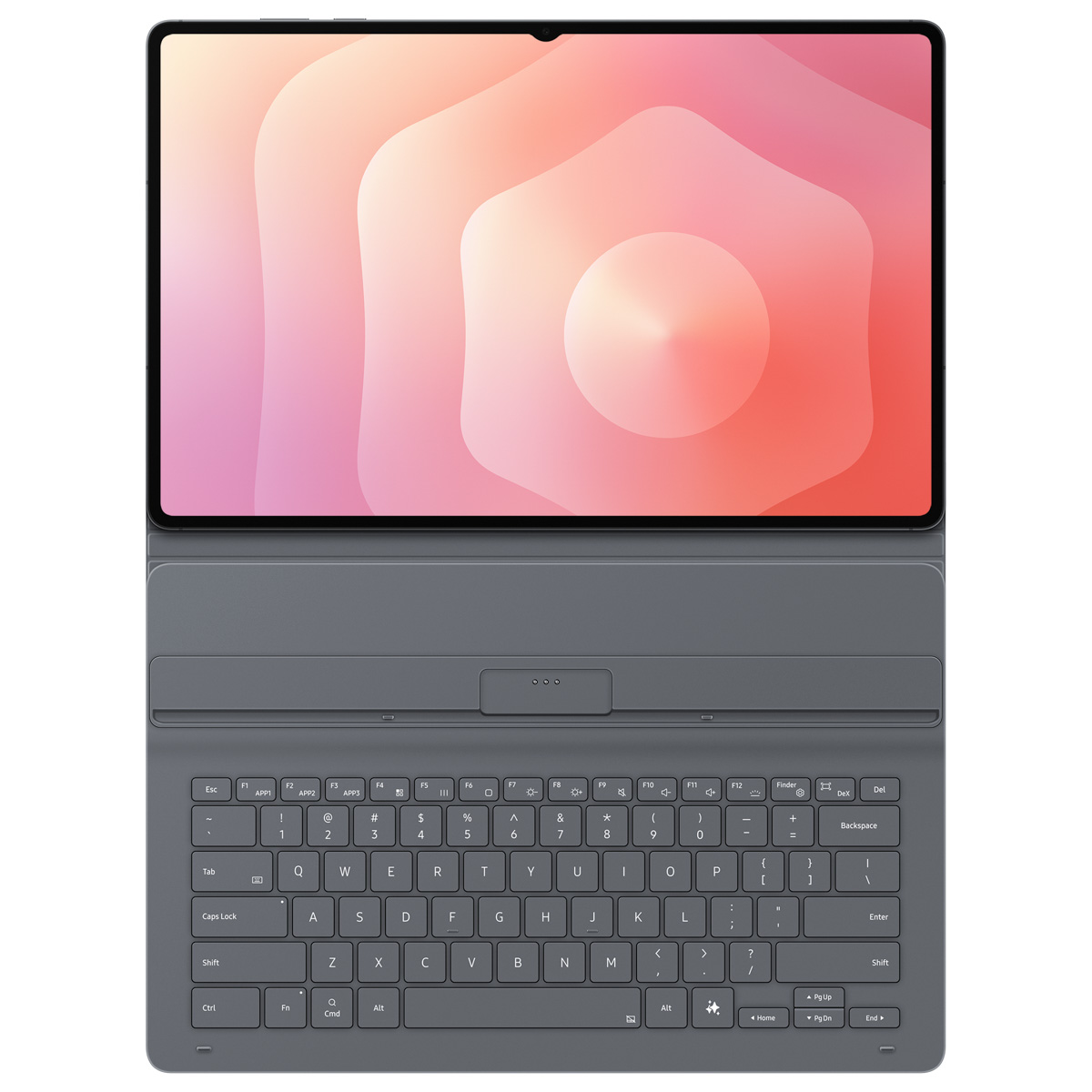 Originele Book Cover Keyboard Slim Samsung Galaxy Tab S11 Ultra - Zwart - Afbeelding 5