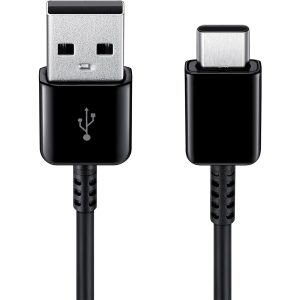 Samsung Originele USB-C naar USB-A kabel in Fabrieksverpakking - 1.5 meter - 18 Watt - Zwart