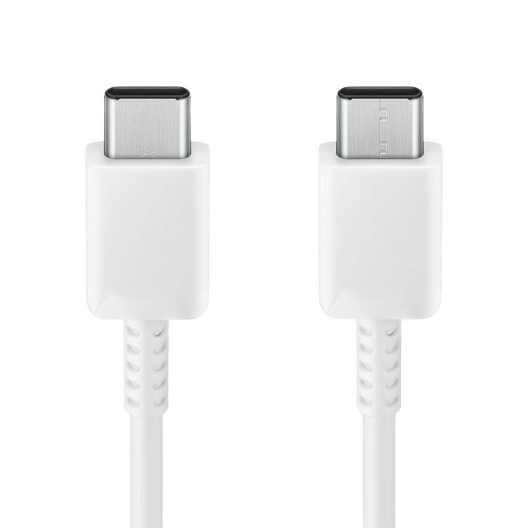 Samsung Originele USB-C naar USB-C kabel in Fabrieksverpakking - 1 meter - 45 Watt - Wit