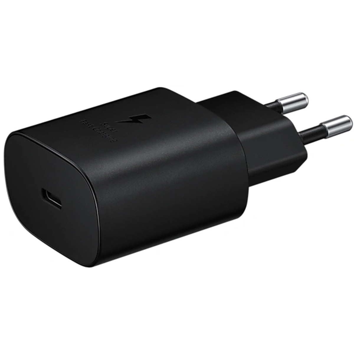 Samsung Originele Fast Charging Adapter USB-C Oplader in Fabrieksverpakking – 25 Watt – Zwart