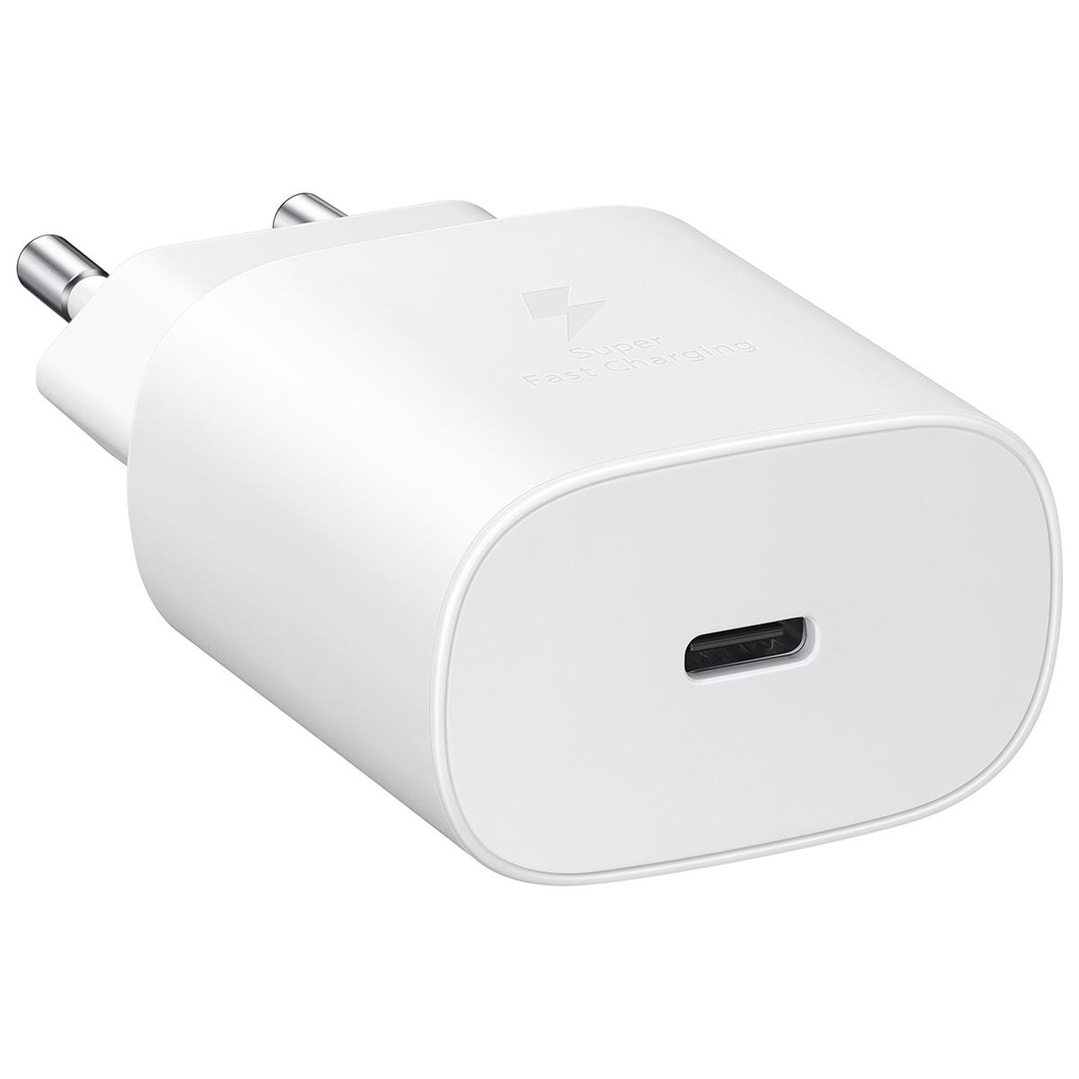 Samsung Originele Fast Charging Adapter USB-C Oplader in Fabrieksverpakking - 25 Watt - Wit - Afbeelding 2