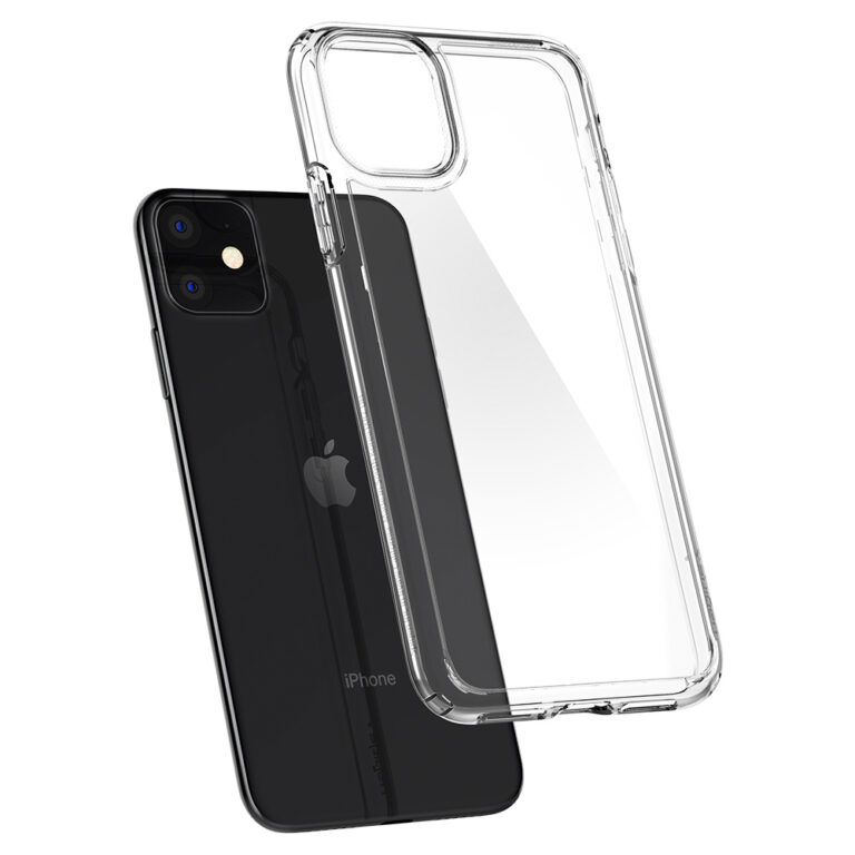 Spigen Ultra Hybrid Backcover Apple iPhone 11 - Transparant - Afbeelding 7