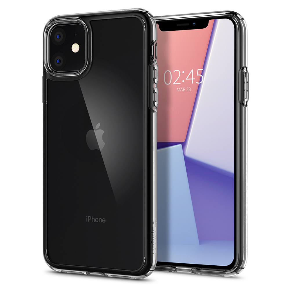 Spigen Ultra Hybrid Backcover Apple iPhone 11 - Transparant - Afbeelding 2