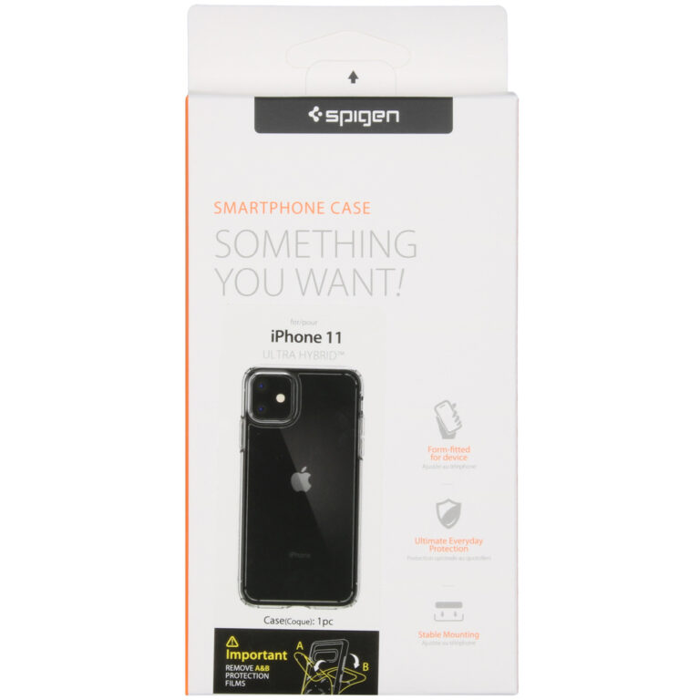 Spigen Ultra Hybrid Backcover Apple iPhone 11 - Transparant - Afbeelding 2