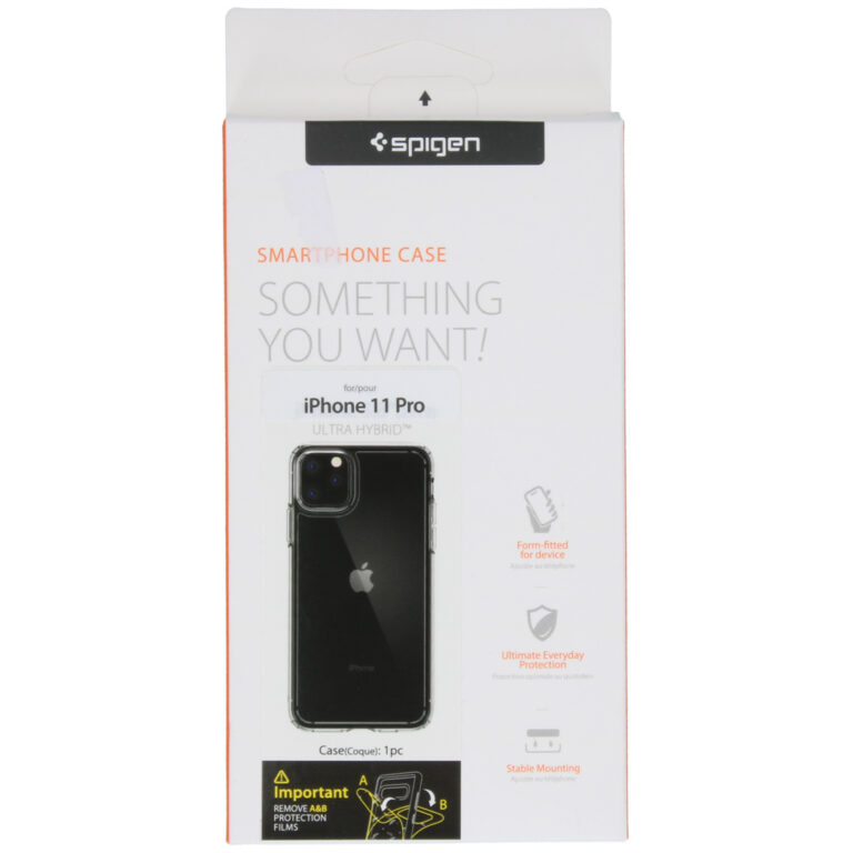 Spigen Ultra Hybrid Backcover Apple iPhone 11 Pro - Transparant - Afbeelding 2