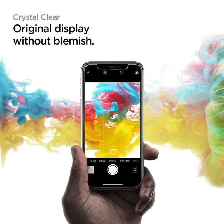 Spigen GLAStR EZ Fit Screenprotector + Applicator 2-pack Apple iPhone 11 - Afbeelding 6