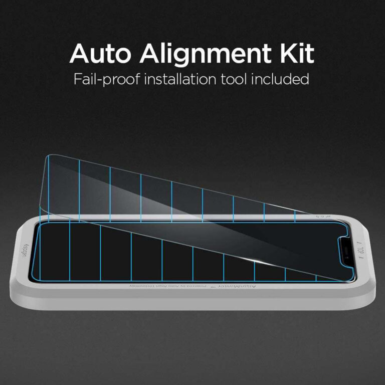 Spigen GLAStR EZ Fit Screenprotector + Applicator 2-pack Apple iPhone 11 - Afbeelding 5