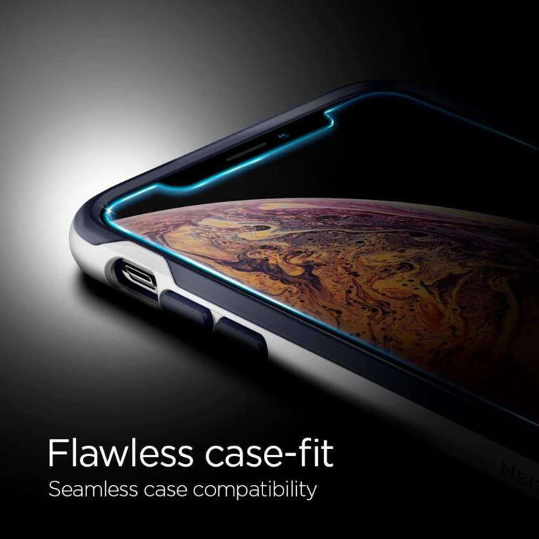 Spigen GLAStR EZ Fit Screenprotector + Applicator 2-pack Apple iPhone 11 - Afbeelding 4