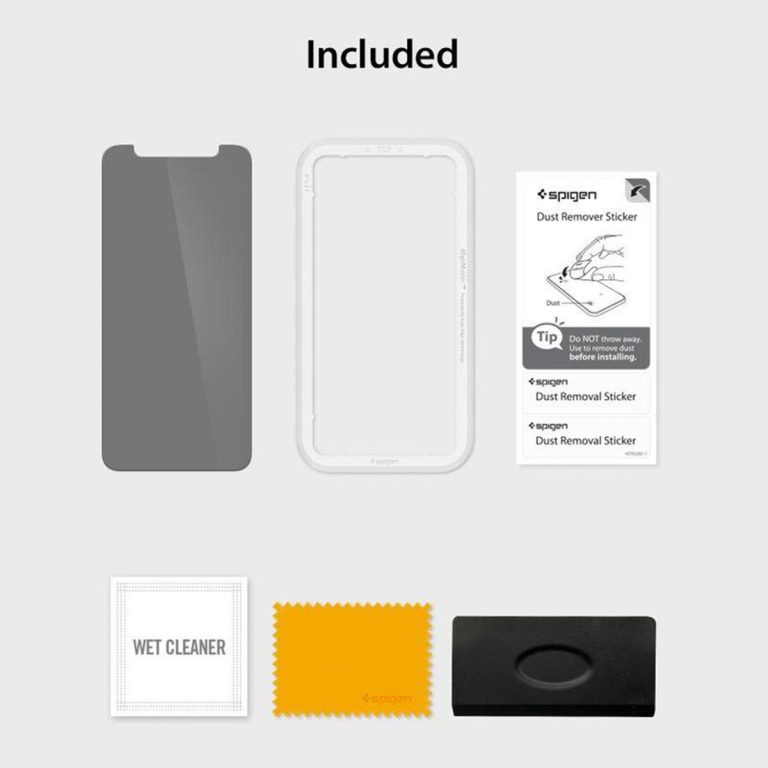 Spigen GLAStR EZ Fit Screenprotector + Applicator Apple iPhone 11 - Afbeelding 4