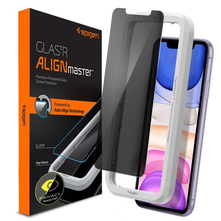 Spigen GLAStR EZ Fit Screenprotector + Applicator Apple iPhone 11 - Afbeelding 2