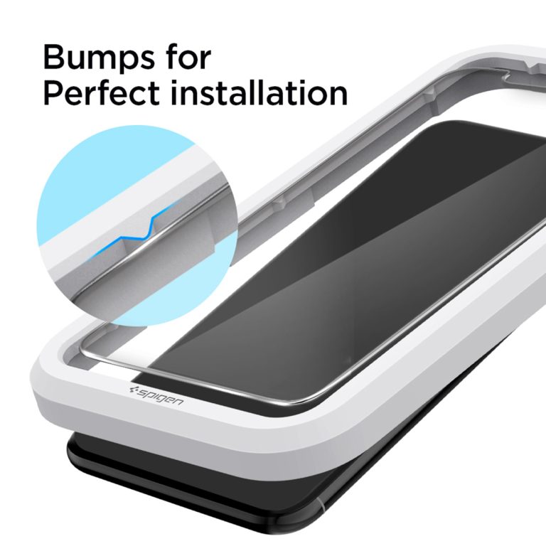 Spigen GLAStR EZ Fit Screenprotector + Applicator Apple iPhone 11 Pro / Xs / X - Afbeelding 6