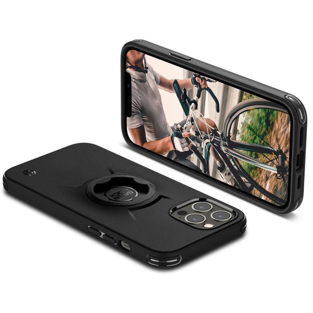 Spigen GearLock Backcover Apple iPhone 12 (Pro) - Zwart - Afbeelding 10