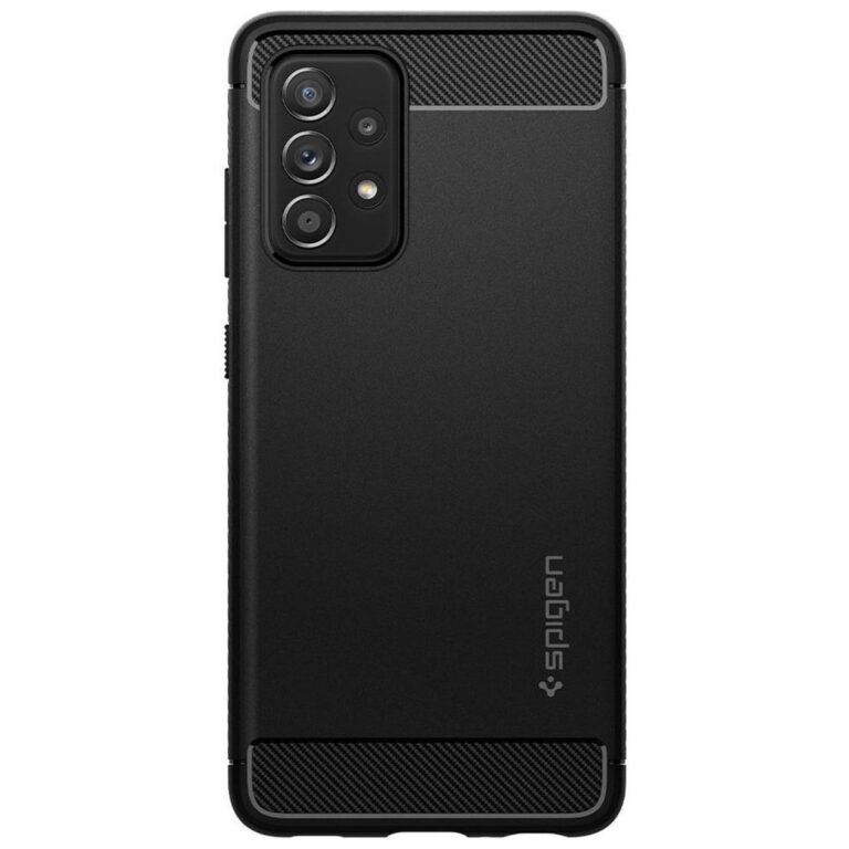 Spigen Rugged Armor Backcover Samsung Galaxy A52(s) (5G/4G) - Zwart - Afbeelding 8