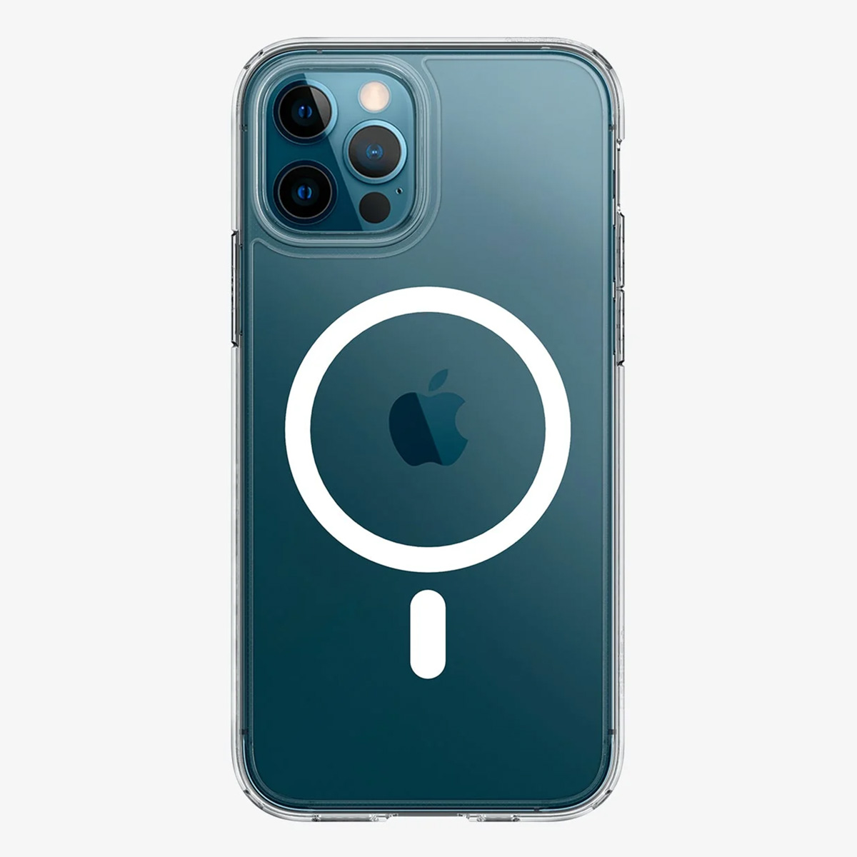 Spigen Ultra Hybrid Backcover MagSafe Apple iPhone 12 (Pro) - White - Afbeelding 2