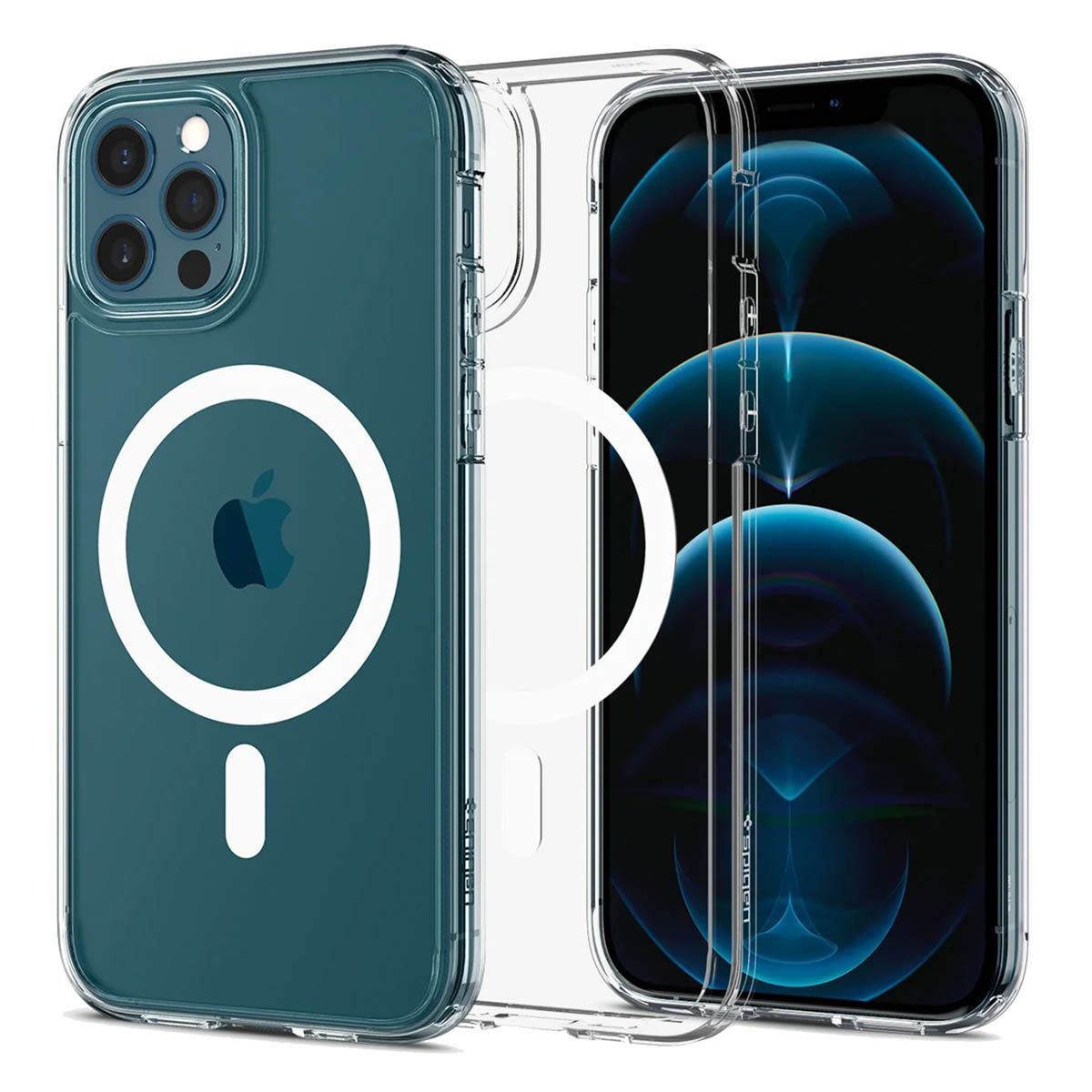 Spigen Ultra Hybrid Backcover MagSafe Apple iPhone 12 (Pro) – White