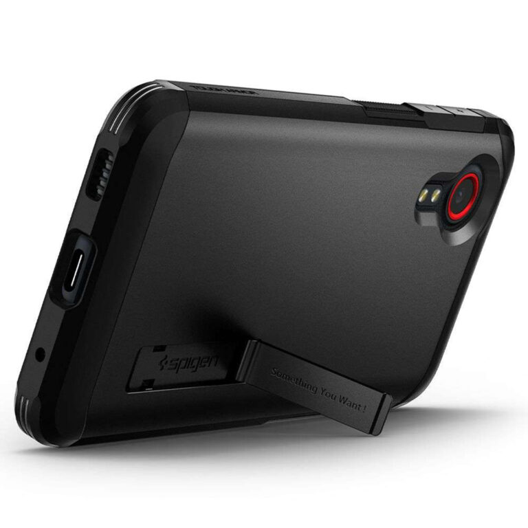 Spigen Tough Armor Backcover Samsung Galaxy Xcover 5 - Zwart - Afbeelding 4
