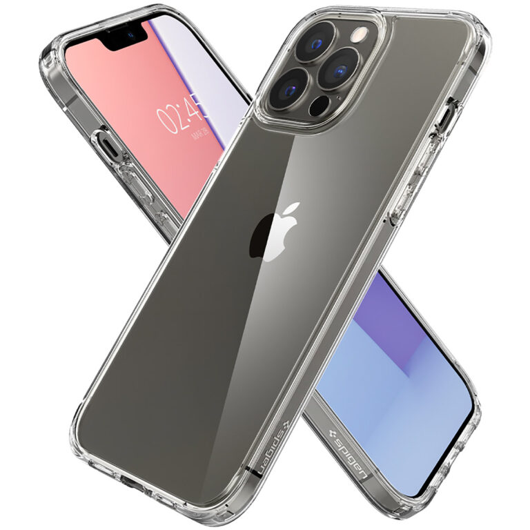 Spigen Ultra Hybrid Backcover Apple iPhone 13 Pro Max - Transparant - Afbeelding 7