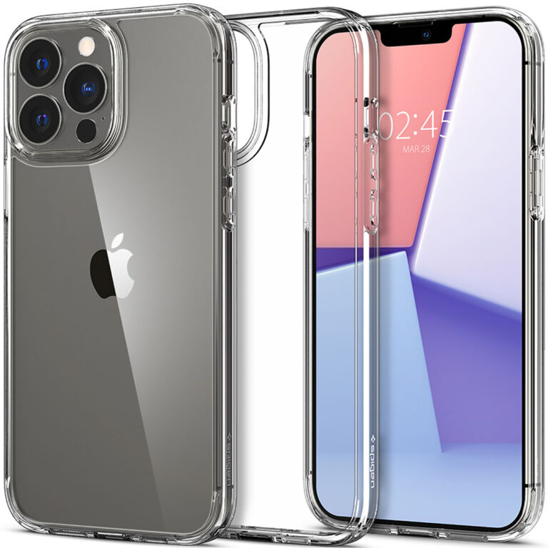Spigen Ultra Hybrid Backcover Apple iPhone 13 Pro Max - Transparant - Afbeelding 2
