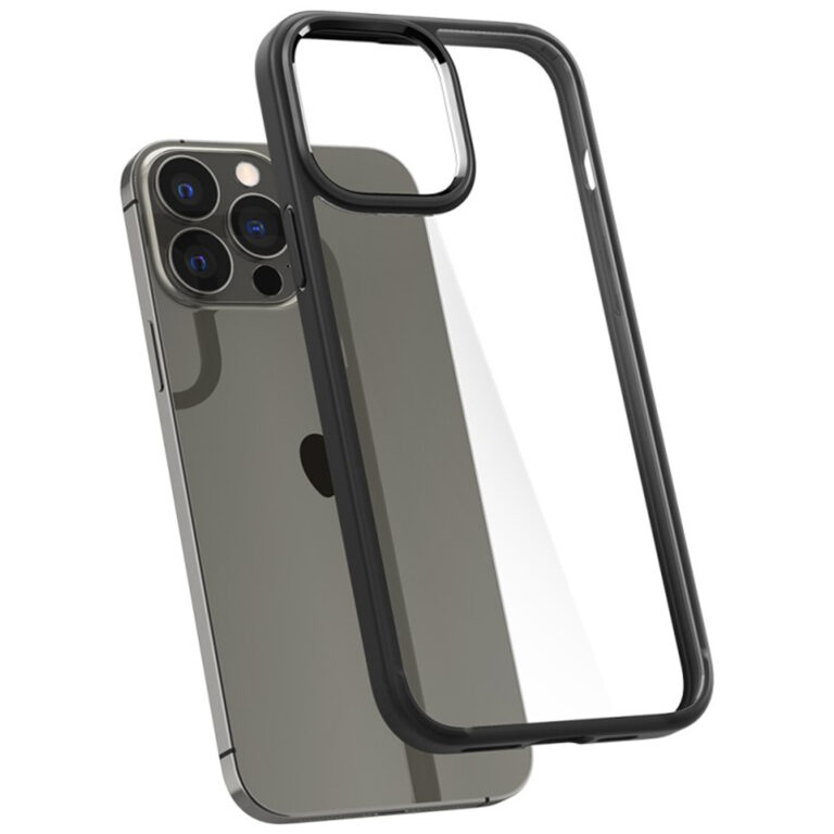 Spigen Ultra Hybrid Backcover Apple iPhone 13 Pro Max - Zwart - Afbeelding 2