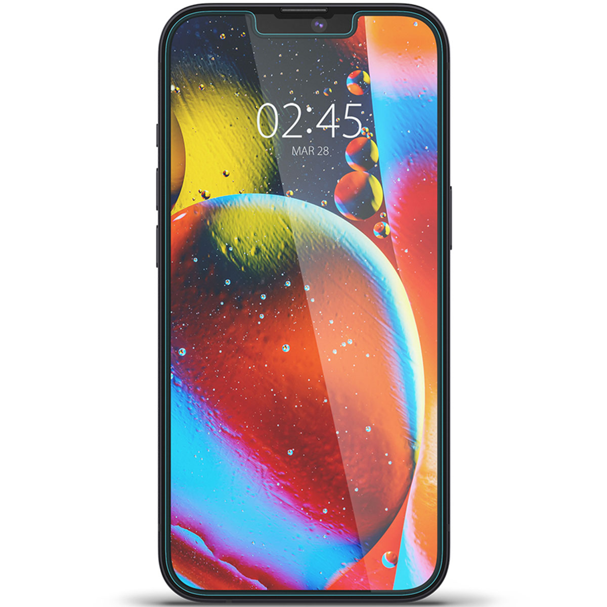 Spigen GLAStR EZ Fit Screenprotector 2 Pack + Applicator Apple iPhone 13 / 13 Pro / 14 / 16e - Afbeelding 4