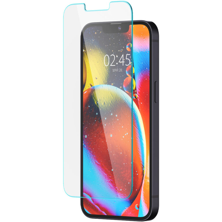 Spigen GLAStR EZ Fit Screenprotector + Applicator 2-pack Apple iPhone 14 / 13 / 13 Pro - Afbeelding 6