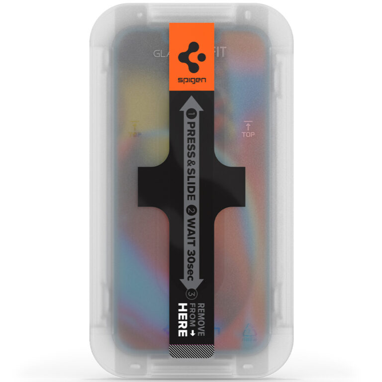 Spigen GLAStR EZ Fit Screenprotector + Applicator 2-pack Apple iPhone 14 / 13 / 13 Pro - Afbeelding 2