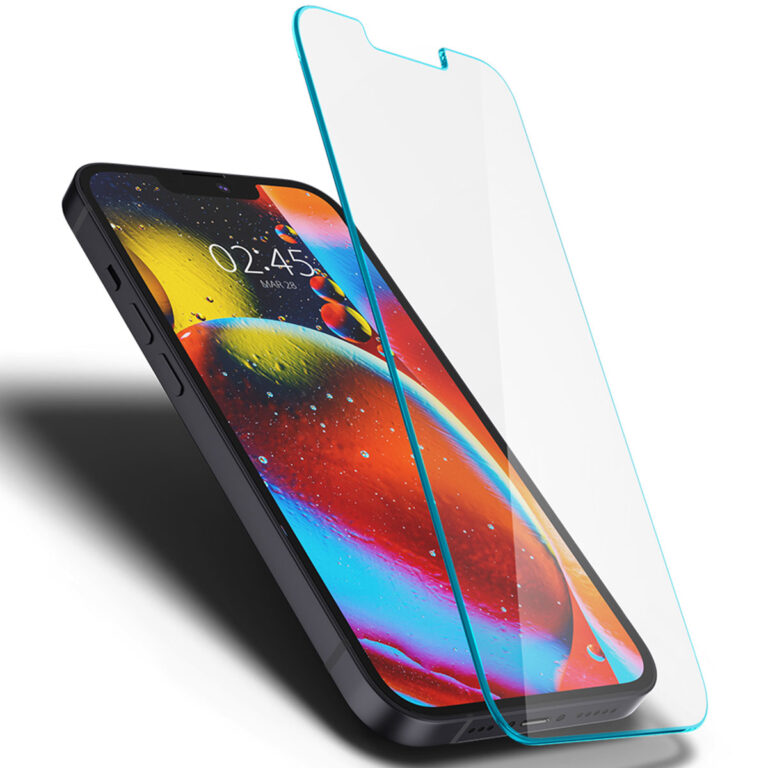 Spigen GLAStR EZ Fit Screenprotector + Applicator 2-pack Apple iPhone 13 Mini - Afbeelding 8