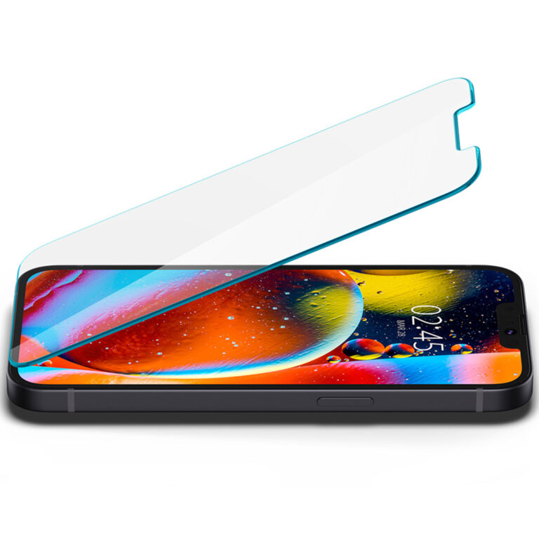 Spigen GLAStR EZ Fit Screenprotector + Applicator 2-pack Apple iPhone 13 Mini - Afbeelding 7