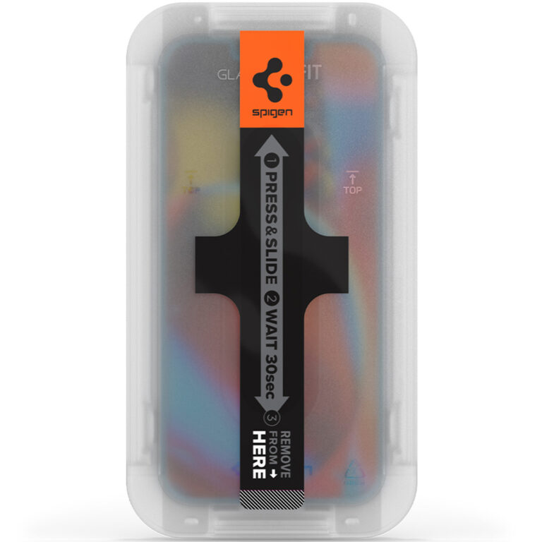 Spigen GLAStR EZ Fit Screenprotector + Applicator 2-pack Apple iPhone 13 Mini - Afbeelding 2