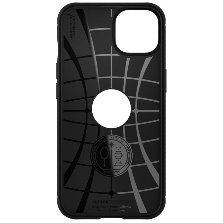 Spigen Rugged Armor Backcover Apple iPhone 13 - Zwart - Afbeelding 8
