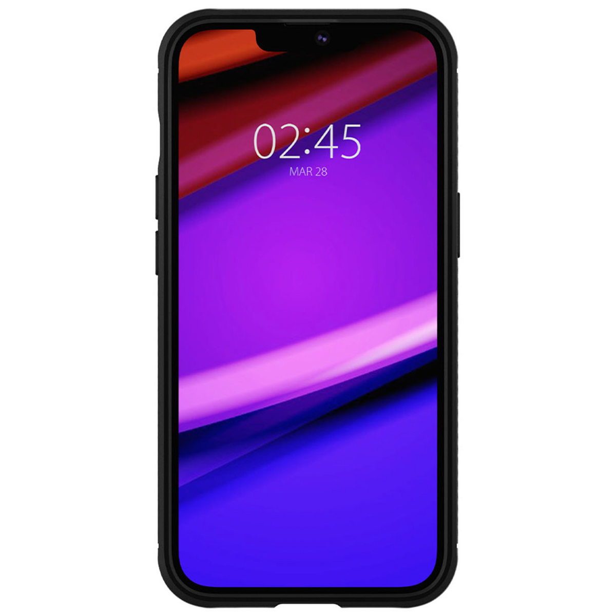 Spigen Rugged Armor Backcover Apple iPhone 13 - Zwart - Afbeelding 4