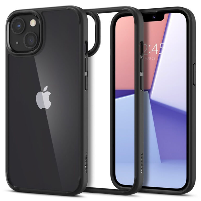 Spigen Ultra Hybrid Backcover Apple iPhone 13 - Zwart - Afbeelding 10