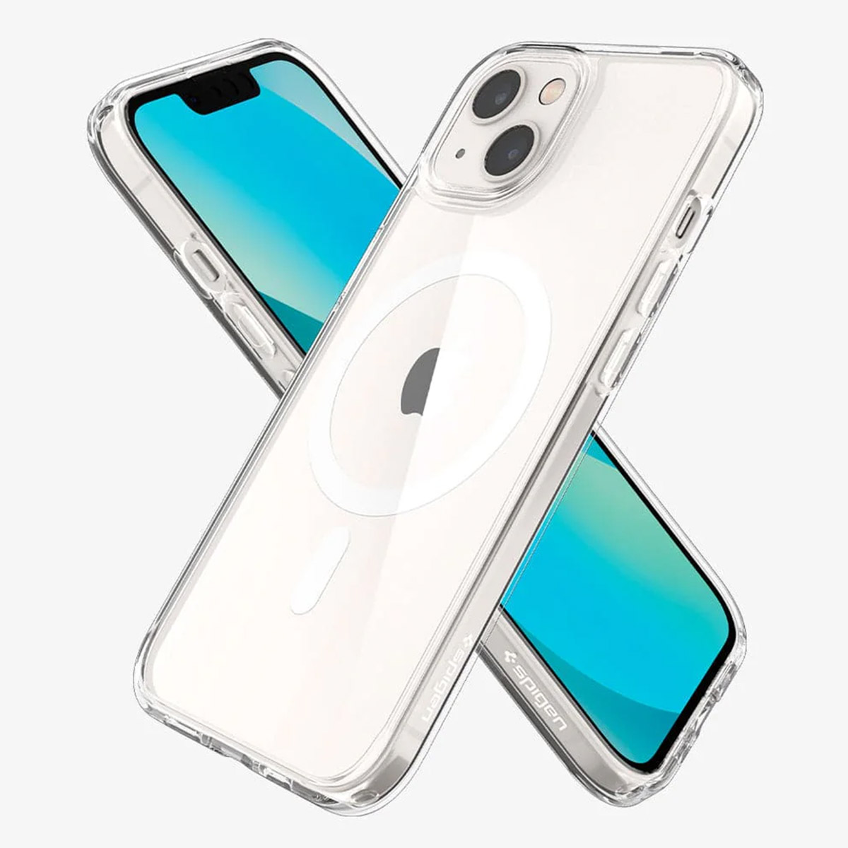 Spigen Ultra Hybrid Backcover MagSafe Apple iPhone 13 - White - Afbeelding 3