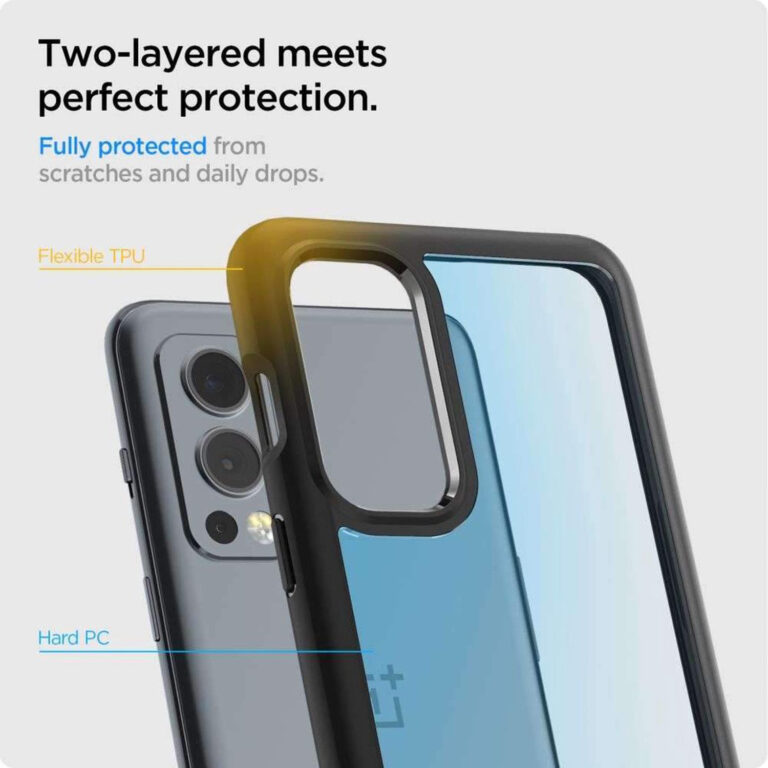 Spigen Ultra Hybrid Backcover OnePlus Nord 2 - Zwart - Afbeelding 5