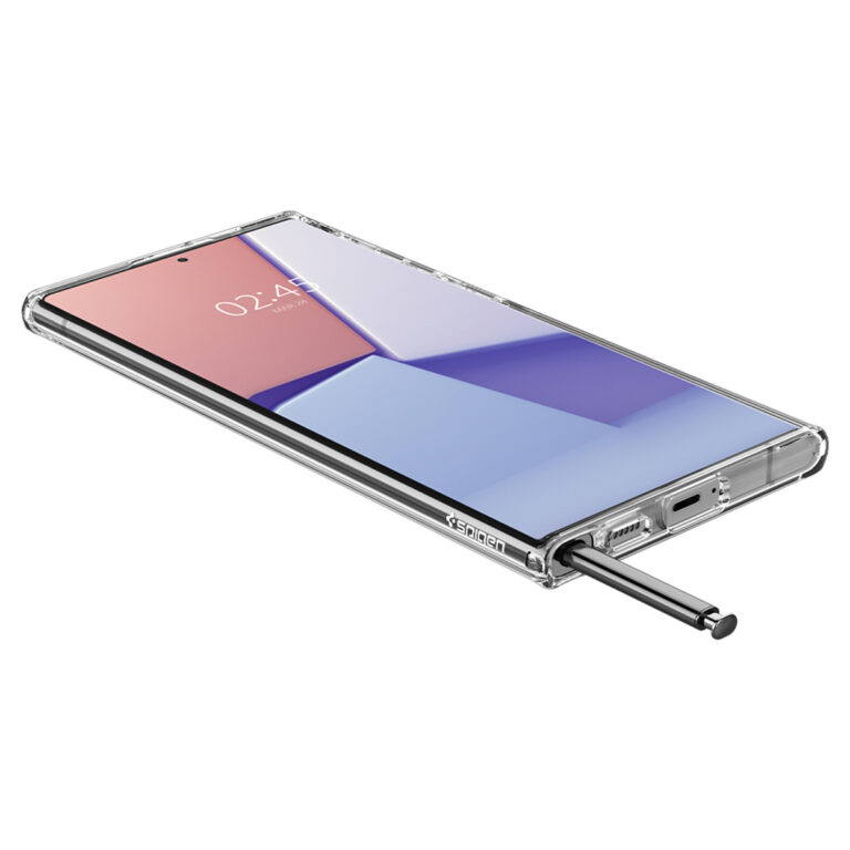Spigen Ultra Hybrid Backcover Samsung Galaxy S22 Ultra - Transparant - Afbeelding 3