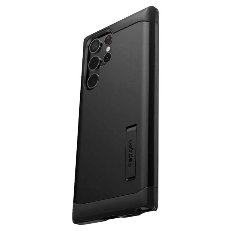 Spigen Tough Armor Backcover Samsung Galaxy S22 Ultra - Zwart - Afbeelding 10