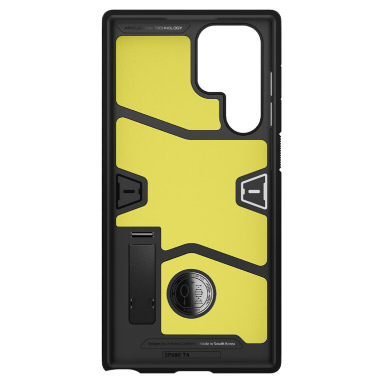 Spigen Tough Armor Backcover Samsung Galaxy S22 Ultra - Zwart - Afbeelding 2