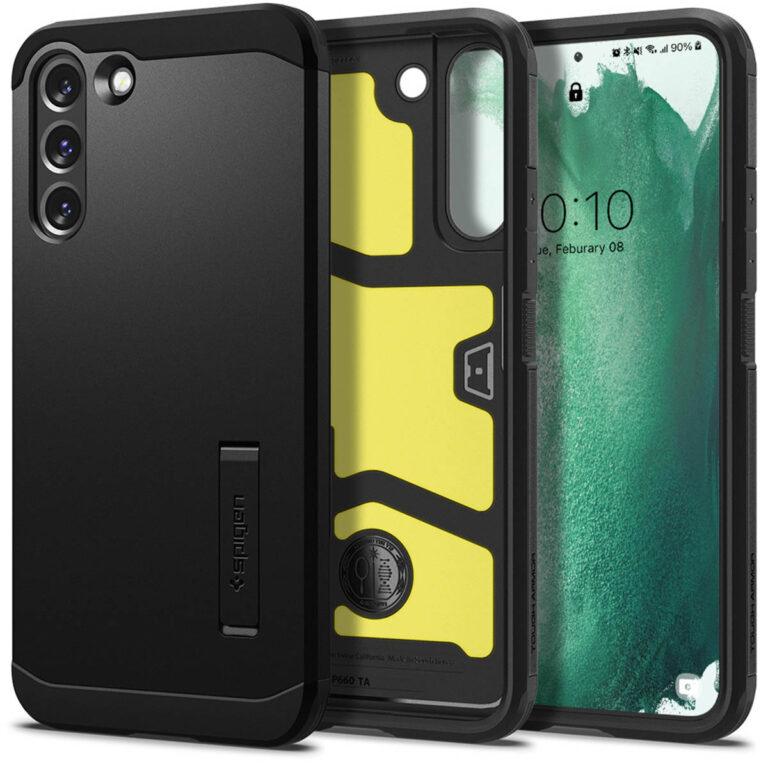 Spigen Tough Armor Backcover Samsung Galaxy S22 Plus - Zwart - Afbeelding 5