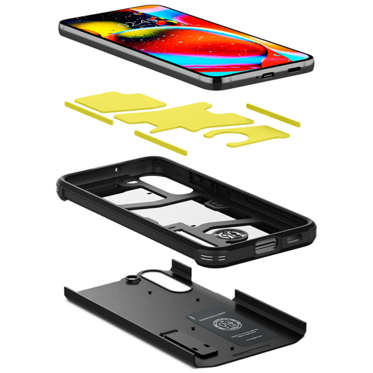 Spigen Tough Armor Backcover Samsung Galaxy S22 Plus - Zwart - Afbeelding 2