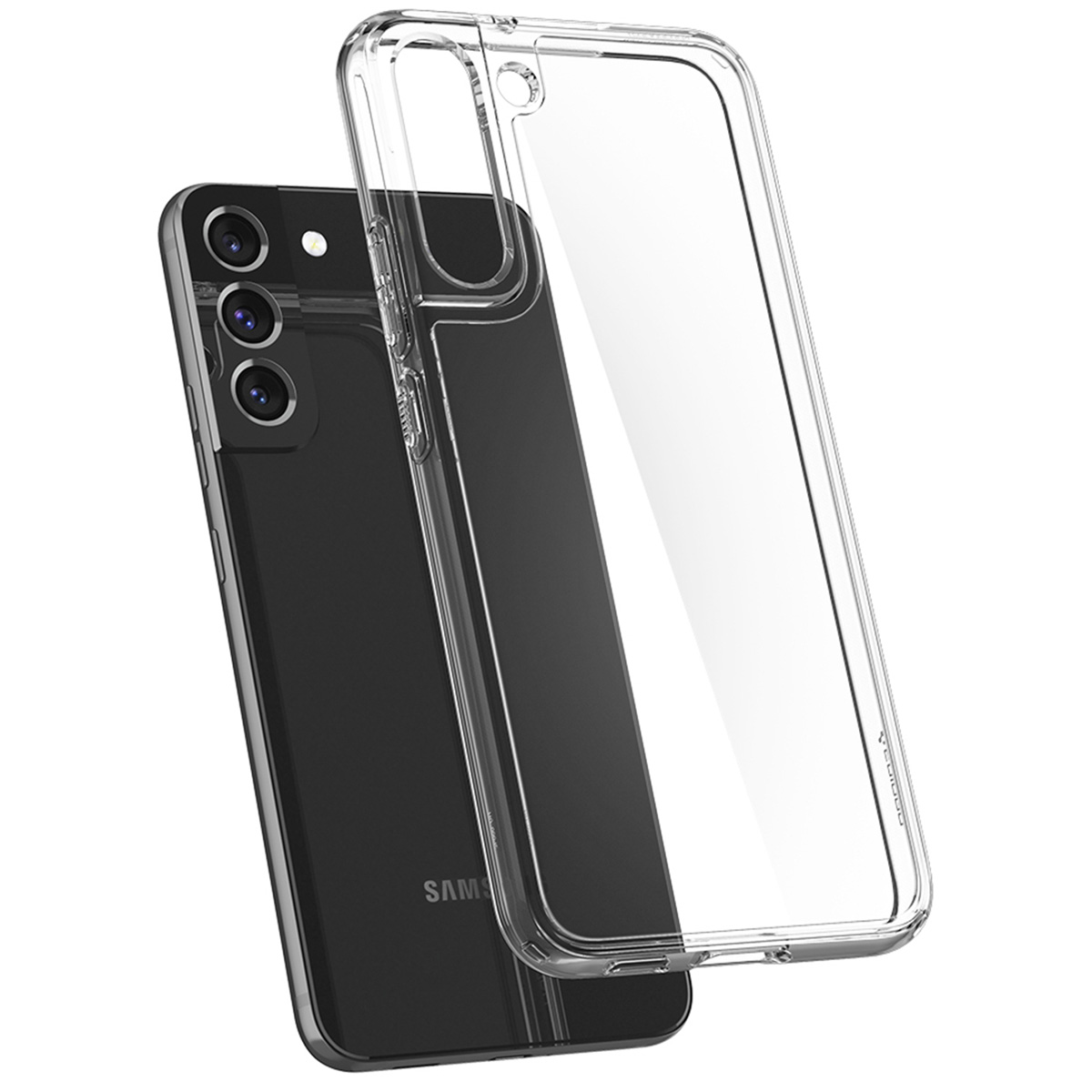 Spigen Ultra Hybrid Backcover Samsung Galaxy S22 - Transparant - Afbeelding 4