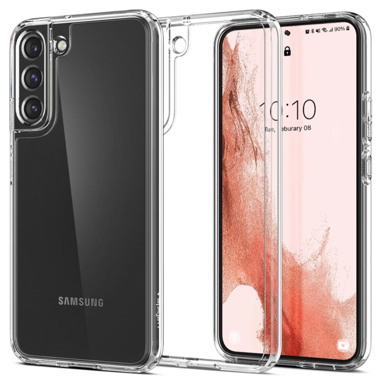 Spigen Ultra Hybrid Backcover Samsung Galaxy S22 - Transparant - Afbeelding 4