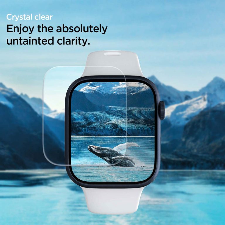 Spigen Neo Flex Optical Film Screenprotector (3 pack) Apple Watch Series 4-9 / SE - 44/45 mm - Afbeelding 4