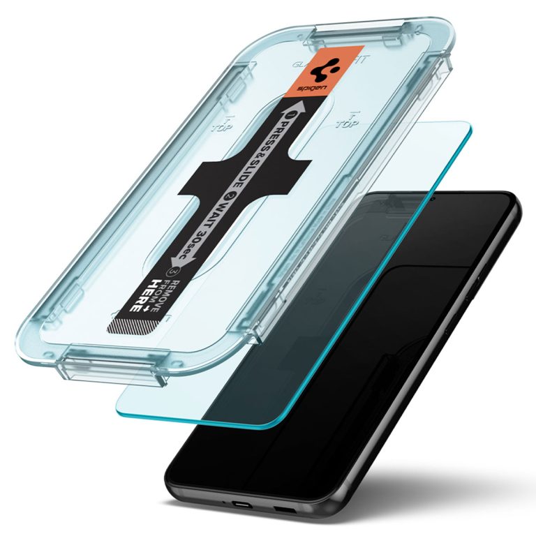 Spigen GLAStR EZ Fit Screenprotector + Applicator Samsung Galaxy S22 - Afbeelding 5